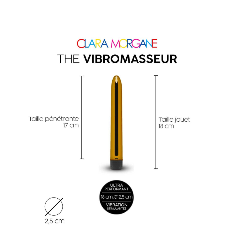 The vibromasseur Gold Or