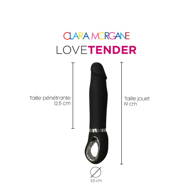 Love tender vibromasseur Noir