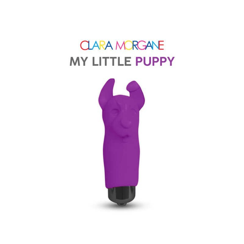 Mini vibromasseur My little Puppy Clara Morgane Violet