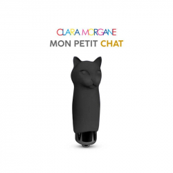 Mini vibromasseur Mon petit chat Clara Morgane Noir